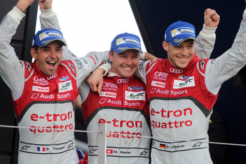 Silverstone WEC: Audi holds out Porsche to win season opener