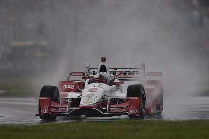NOLA IndyCar: Juan Pablo Montoya on pole as storm stops qualifying