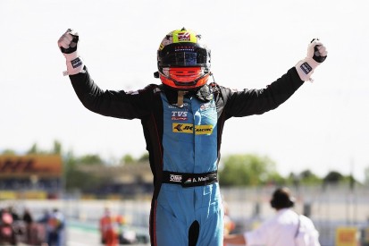 Haas F1's Arjun Maini takes maiden GP3 win at Barcelona