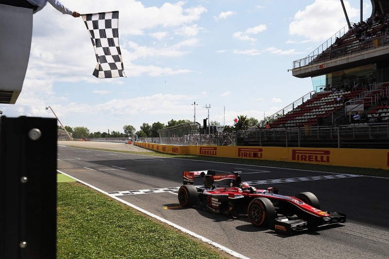 Barcelona F2: Latifi error hands Honda F1 junior Matsushita victory