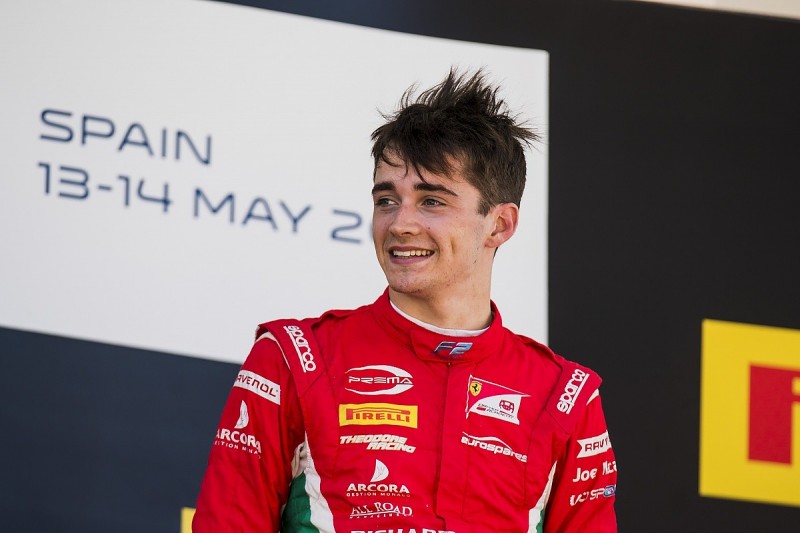 Barcelona F2: Ferrari junior Leclerc wins first feature race