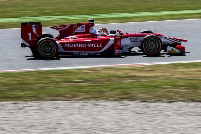 Barcelona F2: Ferrari F1 junior Charles Leclerc takes pole position
