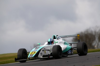 BTCC Donington Park: Monger taken to hospital after British F4 crash