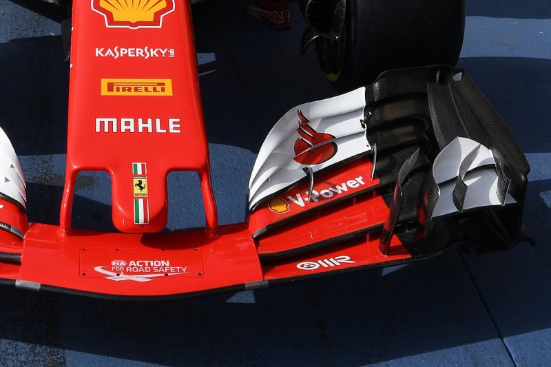 Bahrain GP: Ferrari brings new Formula 1 front wing