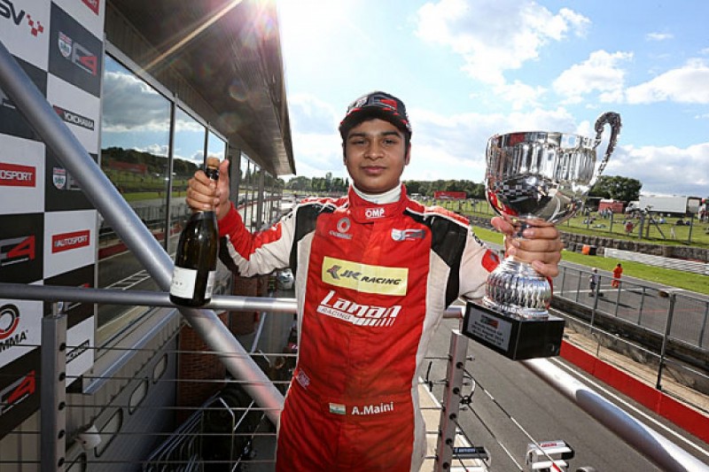 BRDC F4 runner-up Arjun Maini to race for Van Amersfoort in F3
