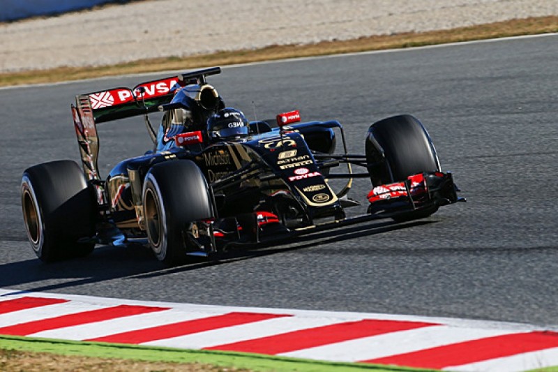Barcelona F1 test: Romain Grosjean fastest for Lotus on day four