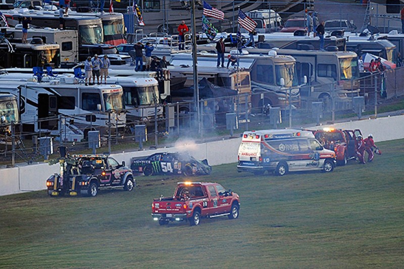 Kyle Busch breaks leg in Daytona NASCAR Xfinity crash