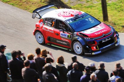 WRC Corsica: Kris Meeke leads from Sebastien Ogier
