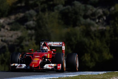 Jerez F1 test: Kimi Raikkonen puts Ferrari back on top on Wednesday