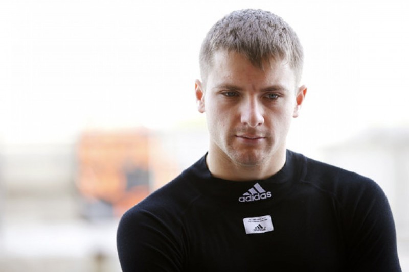 Jordan King in GP2 graduation with Racing Engineering