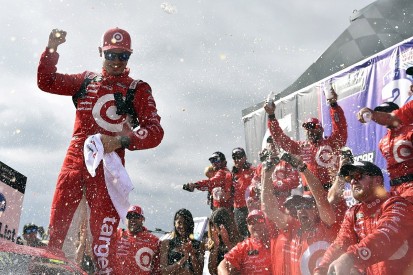 Fontana NASCAR: Kyle Larson wins for Ganassi