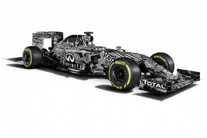 Red Bull's 2015 F1 car breaks cover in camouflage livery at Jerez