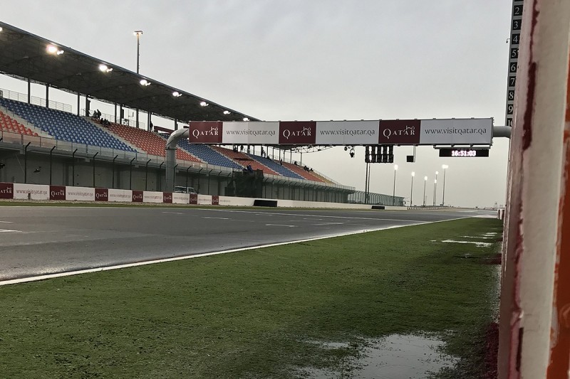 Additional Qatar MotoGP tracktime for riders to assess wet circuit