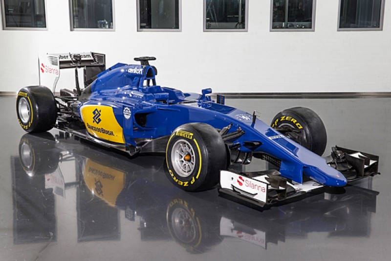 Sauber reveals new look with its 2015 C34 Formula 1 car