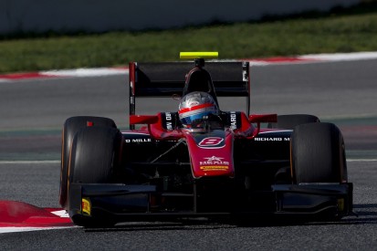 Alexander Albon keeps ART on top on second day of Barcelona F2 test