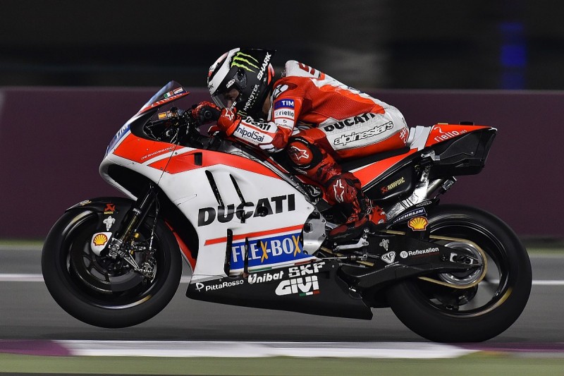 Ducati's MotoGP pre-season tests harder than expected, says Lorenzo