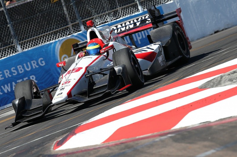 IndyCar St Petersburg: Bourdais wins season-opener from back of grid