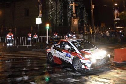 Toyota's Juho Hanninen takes WRC Rally Mexico lead after Zocalo run