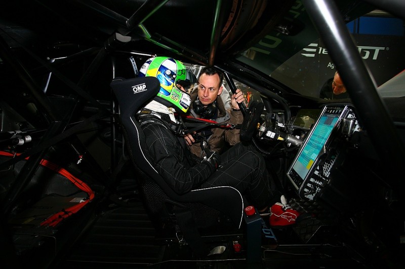 Formula E racer Lucas di Grassi tests Electric GT racer