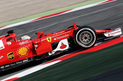 F1 testing 2017: Sebastian Vettel's Ferrari leads first morning