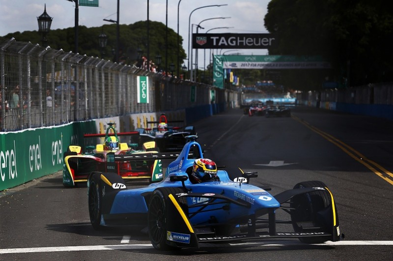 Sebastien Buemi completes Formula E hat-trick in Buenos Aires