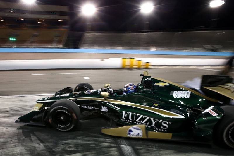 Hildebrand tops Phoenix IndyCar test despite crash