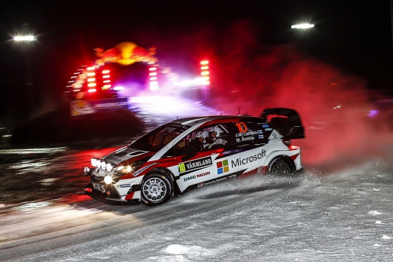Jari-Matti Latvala takes early WRC Rally Sweden lead for Toyota