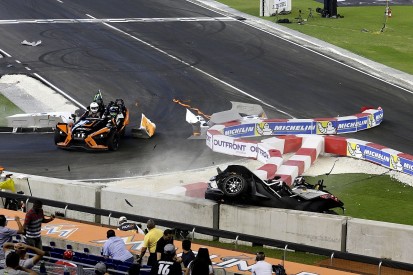 F1's Wehrlein explains violent Race of Champions crash with Massa