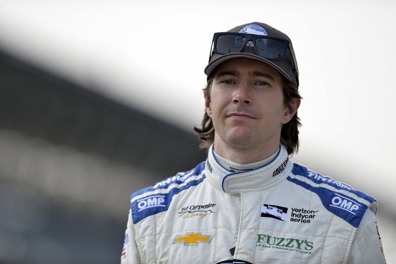 IndyCar driver JR Hildebrand feels 'sense of urgency' to repay ECR