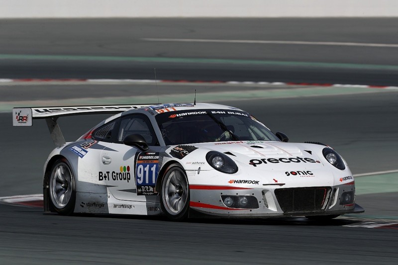 Porsche LMP1 driver Brendon Hartley wins Dubai 24 Hours
