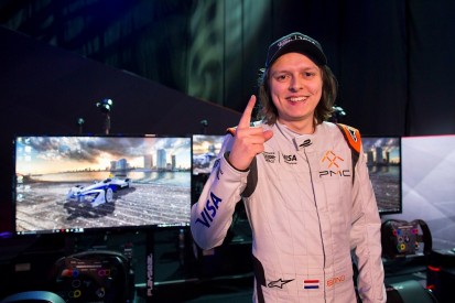 Las Vegas Formula E sim race won by Huis after Pahkala penalty