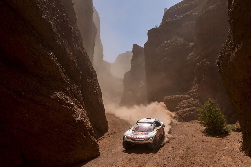 Peterhansel heads Peugeot 1-2-3 as Loeb retains overall Dakar lead