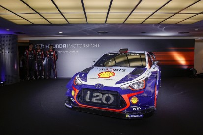 Hyundai launches its 2017 World Rally Car for new regulations