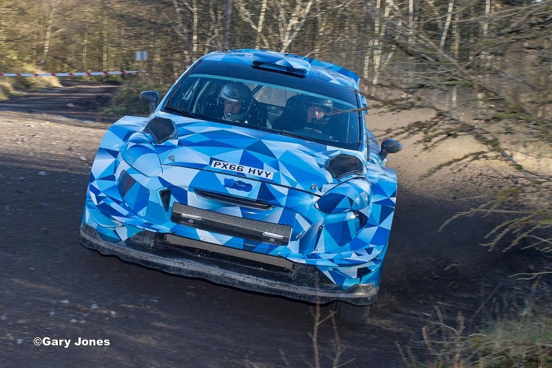 Ogier tests M-Sport's 2017 WRC Fiesta