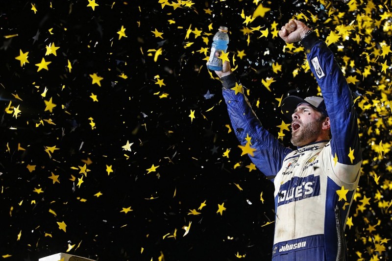 Jimmie Johnson wins seventh NASCAR Cup title in chaotic finale