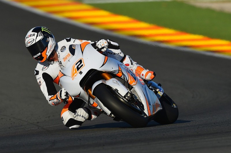 MotoGP rookie Alex Rins injures back in Valencia test crash