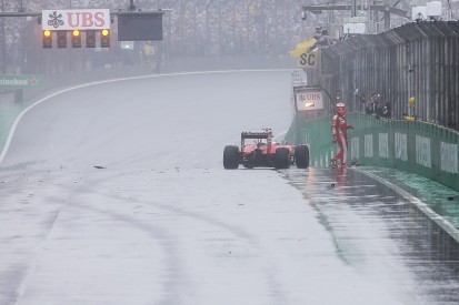 Kimi Raikkonen could do 'zero' in Brazilian GP pit straight crash