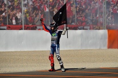 Valencia MotoGP: Jorge Lorenzo ends win drought in last Yamaha race