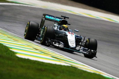 Brazilian GP practice: Lewis Hamilton leads Nico Rosberg in F1 FP2