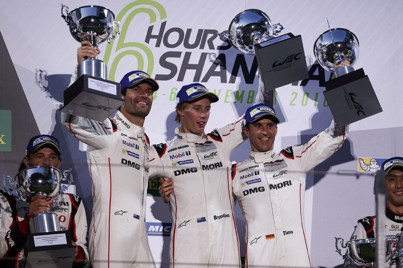 Dominant victory for Mark Webber's #1 Porsche in Shanghai WEC