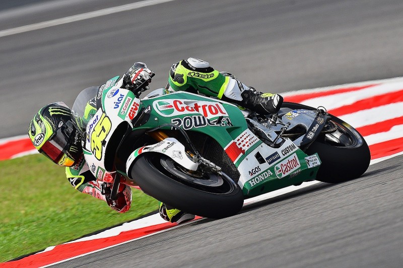Cal Crutchlow broke bone in hand in Malaysian GP practice crash