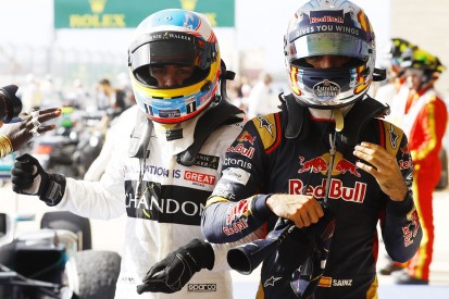 Studying Alonso's driving helped in F1 US GP fight, Sainz believes