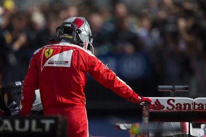 Handling on Vettel's Ferrari F1 car became 'violent' in US GP