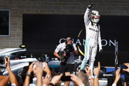 Lewis Hamilton takes 50th F1 win in US Grand Prix