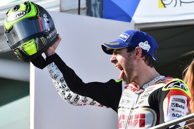 Australian MotoGP: Crutchlow takes second win as Marquez crashes