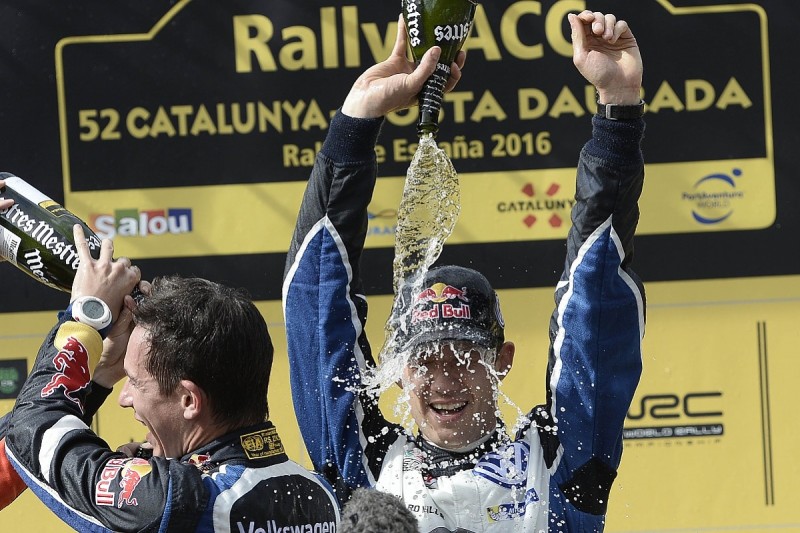 Sebastien Ogier clinches fourth title in style on Rally Catalunya
