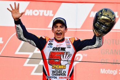 Motegi MotoGP: Marquez seals 2016 title after Rossi, Lorenzo crash