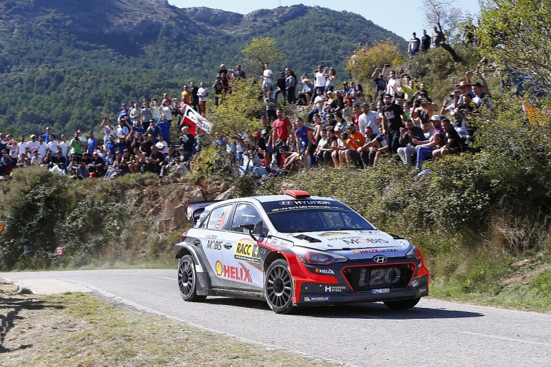 WRC Catalunya: Dani Sordo's lead tumbles as Sebastien Ogier charges