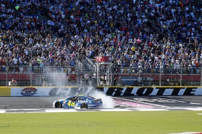 NASCAR Charlotte: Jimmie Johnson advances in 2016 Chase with victory