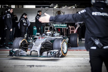 MotoGP champion Jorge Lorenzo tests Mercedes Formula 1 car